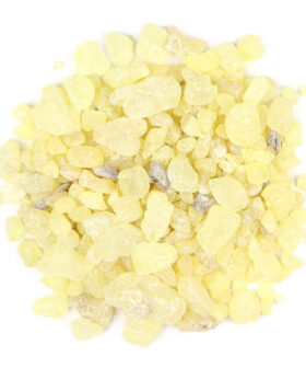 Copal resin tears