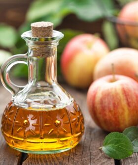 Apple cider vinegar powder