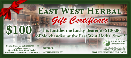 EWH Gift Certificate - $100
