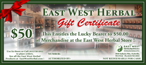 EWH Gift Certificate - $50